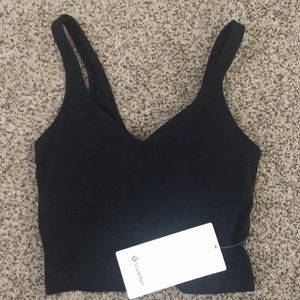 Lululemon Black Align Tank Size 2